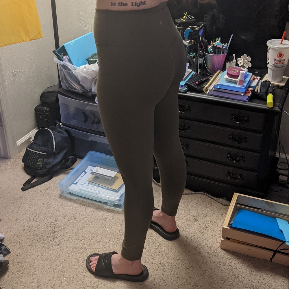 Green Lululemon align Pant